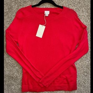 A New Day Target Lightweight Red Pullover Sweater